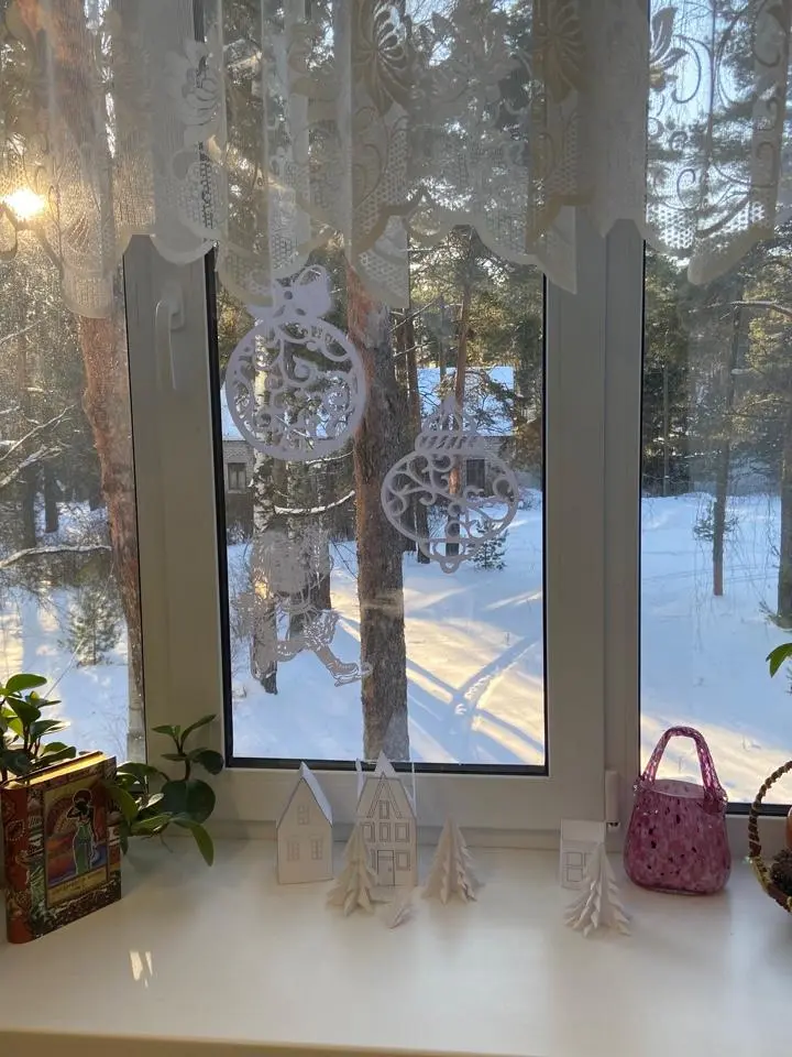 #Новогодниеокна