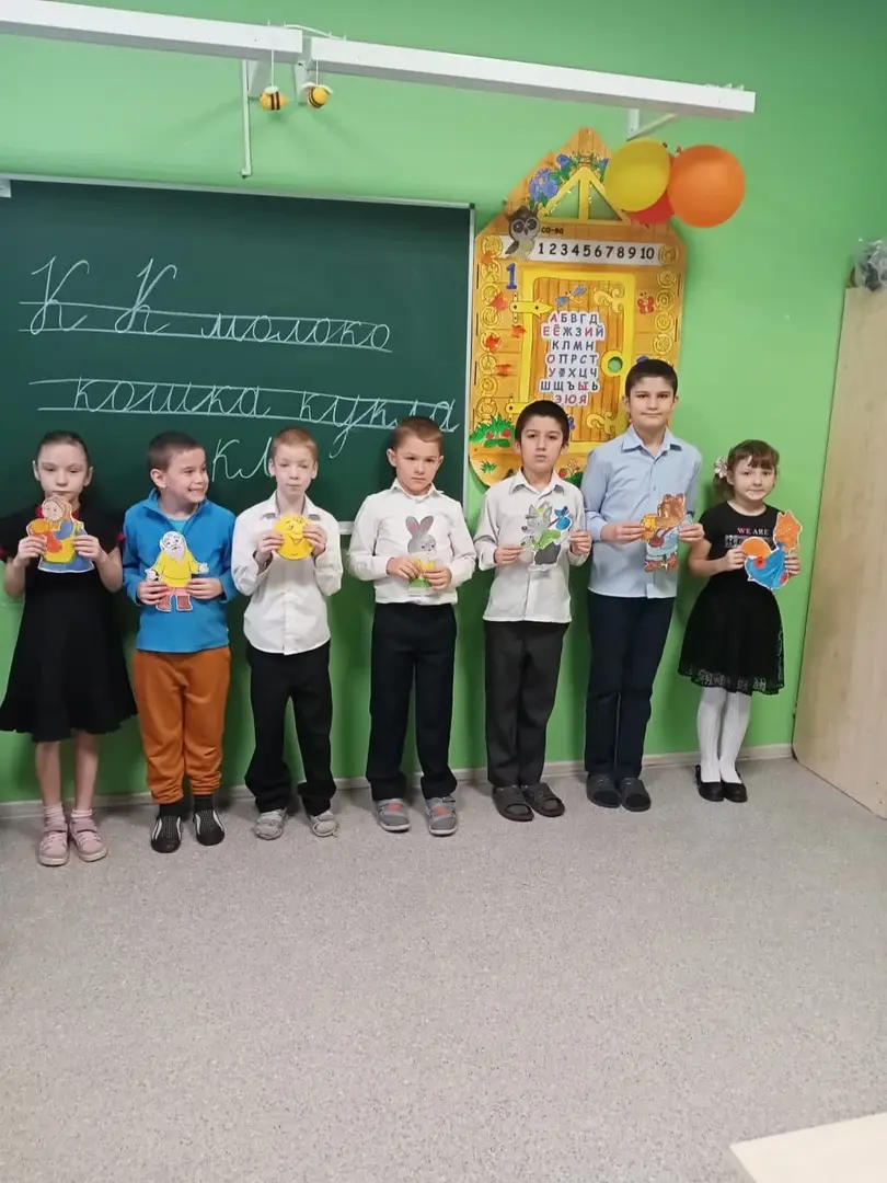 В рамках предметной недели начальных классов первоклассники время зря не теряли!