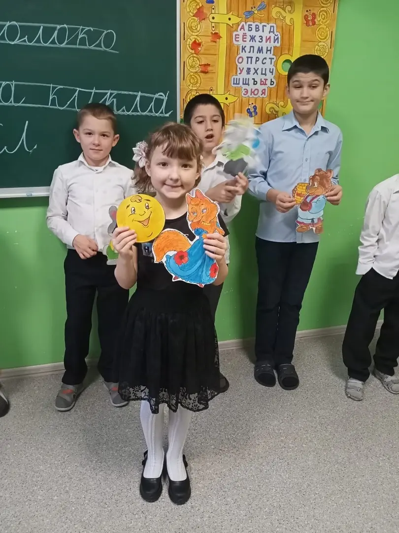 В рамках предметной недели начальных классов первоклассники время зря не теряли!