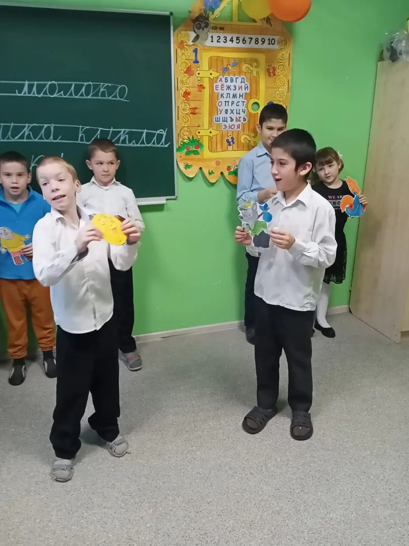 В рамках предметной недели начальных классов первоклассники время зря не теряли!